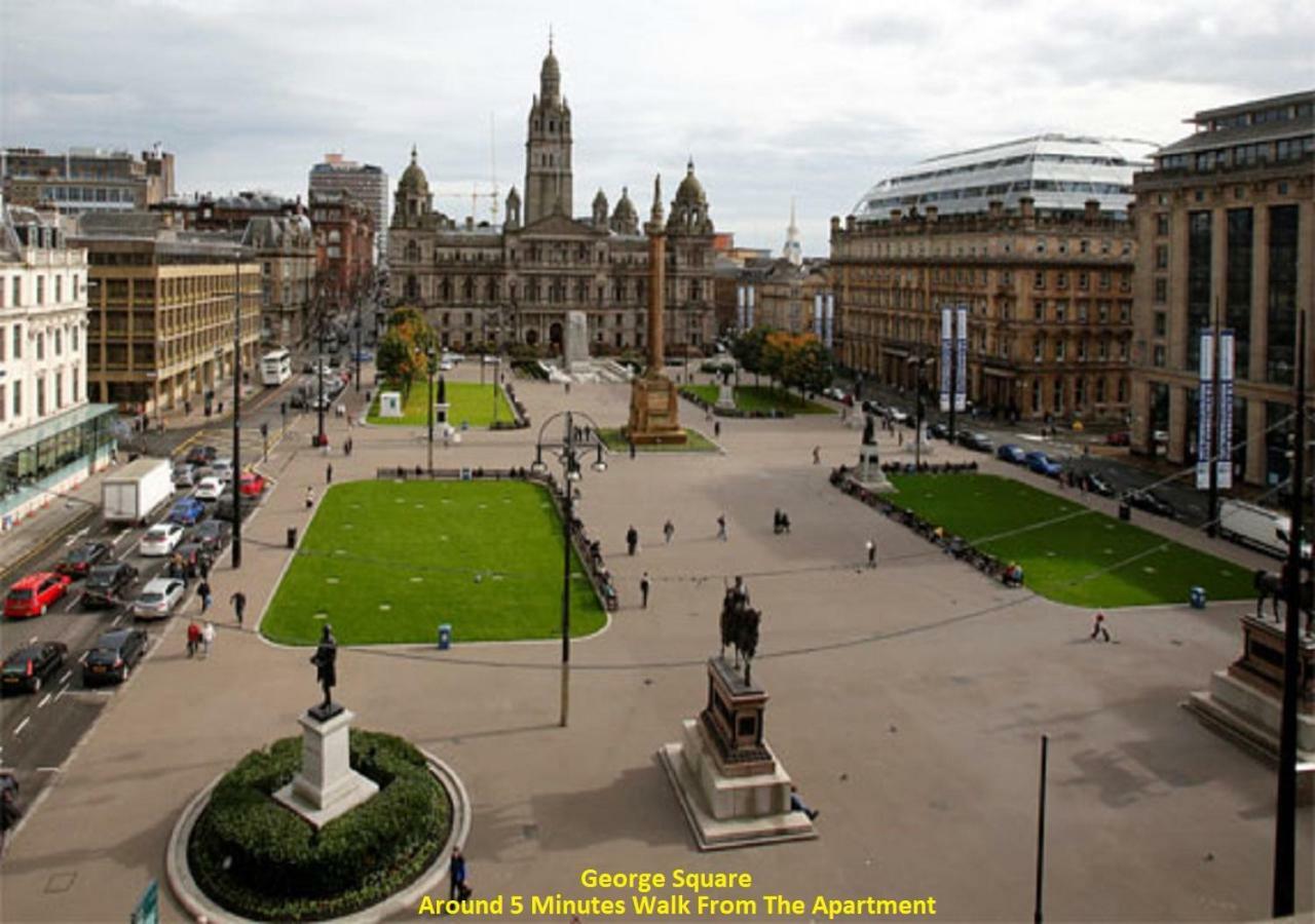 Glasgow City Centre Apartment Exterior foto